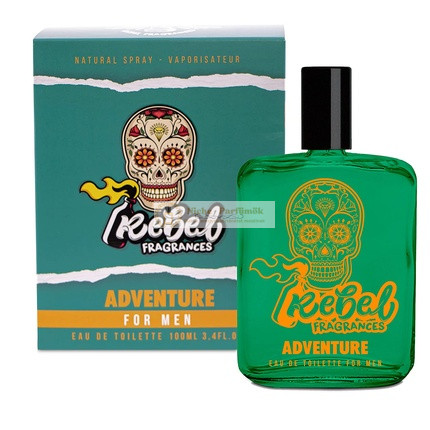 REBEL Adventure Pánska Parfém Eau de Toilette 100ml