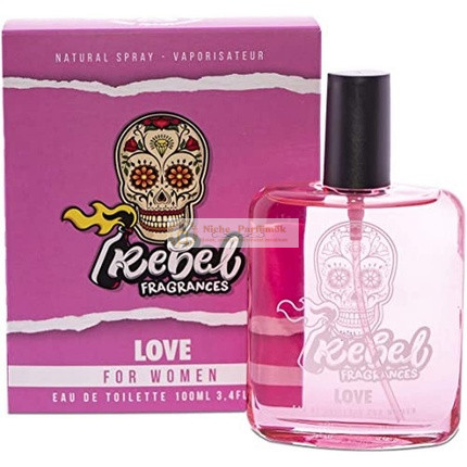 Rebel Fragrances Rebel Love Eau De Toilette pre ženy, 100ml