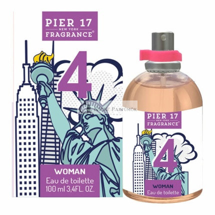 Pier 17 New York Dámsky Parfum EDT 100ml - Balenie 4 kusy