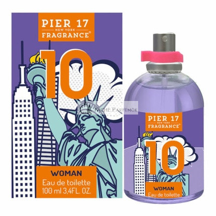 Pier 17 New York Dámsky Parfém EDT, 100ml, balenie 10 kusov