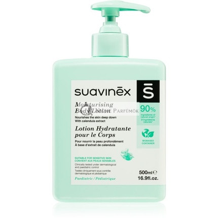 Suavinex Baby zvlhčujúci telový krém, 500 ml
