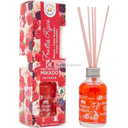 Mikado Intenzív Červené Ovocie Vôňové Tyčinky 100ml