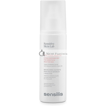 Sensilis The Cool Rescue Hydratačný a osviežujúci sprej pre citlivú a reaktívnu pokožku s kyselinou hyalurónovou a vitamínom B5, 200ml