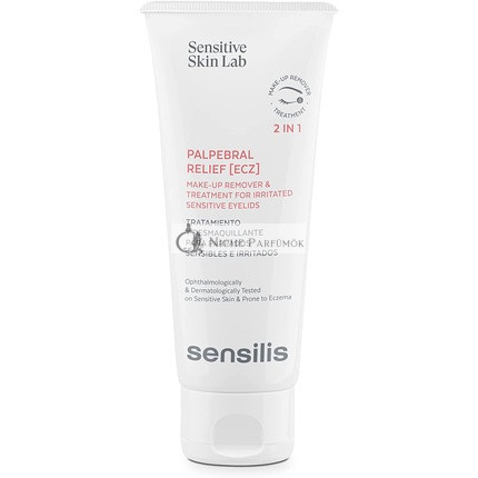 Sensilis Palpebral Relief [ECZ] 2-in-1 liečba a odstraňovač make-upu pre citlivú a podráždenú pleť, 100ml