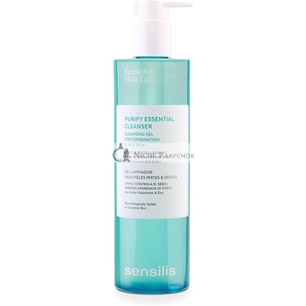 Sensilis Purify Essential Cleanser na kombinovanú a mastnú pleť, 400ml