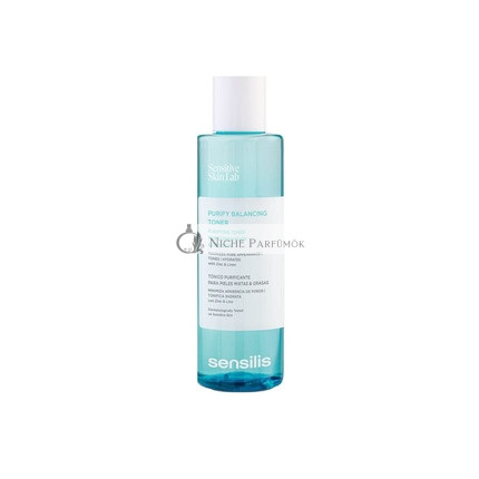 Sensilis Purify Balancing Toner Čistiaci Tonikum pre Mastnú a Kombinovanú Pleť so Zinokom a Ľanovým Semenom, 200ml
