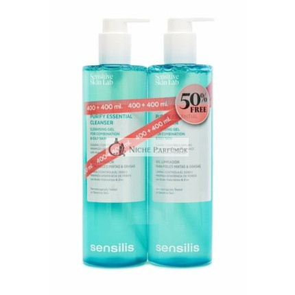 Sensilis Purify Základný Gél na Čistenie Pleti 400ml - Balenie po 2