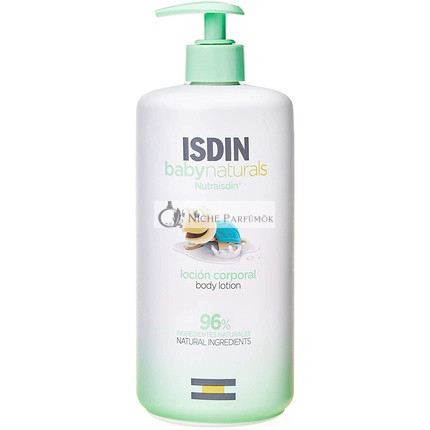 ISDIN Babynaturals Telové Mlieko - Hydratačné Mlieko pre Dennú Starostlivosť o Pokožku Bábätka, 750ml