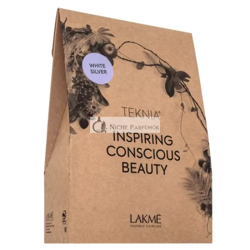 Lakmé Teknia White Silver Pack sampon + maszk platinaszőke és ősz hajra 300 ml + 250 ml