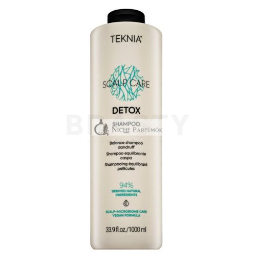 Lakmé Teknia Scalp Care Detox Shampoo čistiaci šampón proti lupinám pre normálne až mastné vlasy 1000 ml