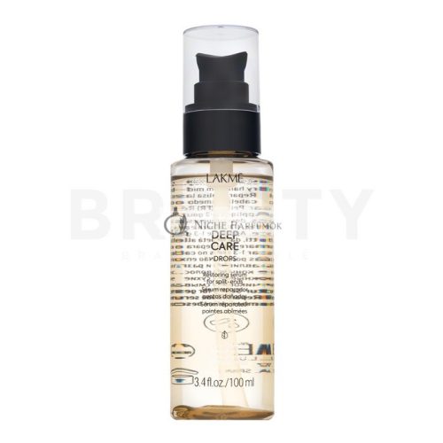 Lakmé Teknia Deep Care Drops öblítés nélküli ápolás nagyon sérült hajra 100 ml