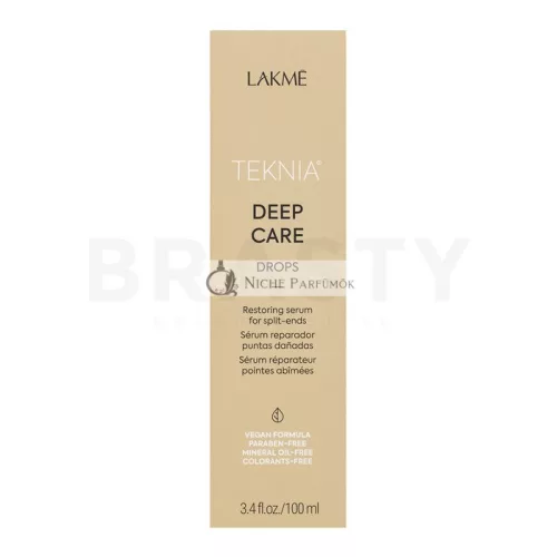 Lakmé Teknia Deep Care Drops öblítés nélküli ápolás nagyon sérült hajra 100 ml