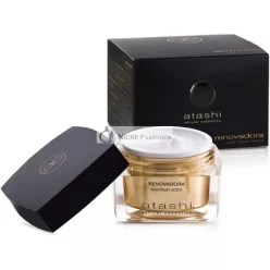   Atashi Anti-Aging Obnovujúci Krém s AHA Ovocnými Kyselinami, Oprava DNA a Obnova Buniek, Proti stresu a Utišujúci Účinok