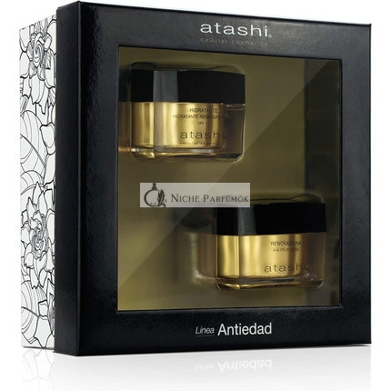 Atashi Celulárny Kozmetický Renovátor Krém AHA Ovocné Kyseliny 50ml, darčekový Krém SPF15 50ml