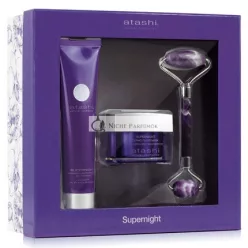   Atashi Dermofiller Maska s Olejovo-Mliečnym Odstraňovačom Make-Upu a Masážnym Valčekom