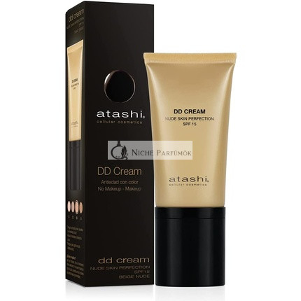 Atashi Proti-Starnúci DD Krém Bez Makeup Farba Retinol Airless Nude Béžový SPF15 50ml