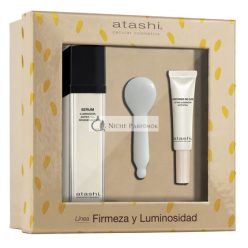   Atashi Ritual Lifting Highlighter sérum s efektívnym liftingom a spevnením + highlighter na kontúry očí + Gua Sha lyžička, 50ml + 15ml