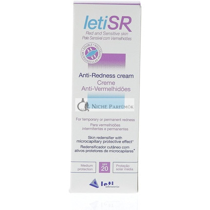 Leti Sr Krém proti začervenaniu IP20, 40 ml