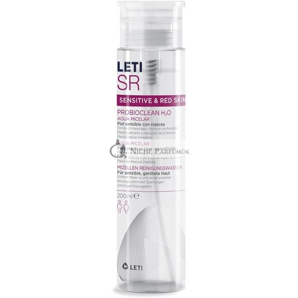 LETI SR ProbioClean H2O Micelárna Čistiaca Voda, 200 ml