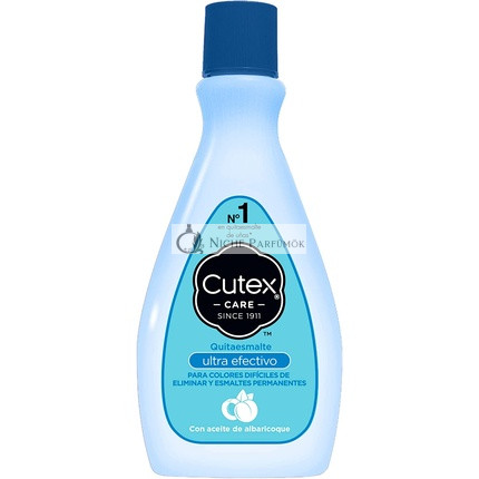 Cutex Ultra-Effective Odstraňovač laku na nechty pre ťažké farby, 200 ml