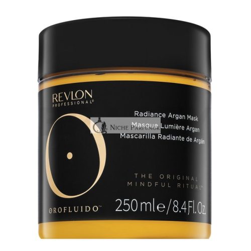 Orofluido Radiance Argan Mask vyživujúca maska pre hebkosť a lesk vlasov 250 ml