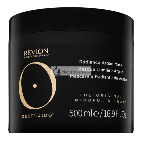 Orofluido Radiance Argan Mask vyživujúca maska pre hebkosť a lesk vlasov 500 ml