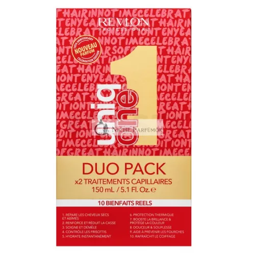 Revlon Professional Uniq One All In One Treatment Duo bezoplachová starostlivosť pre všetky typy vlasov 150 ml + 150 ml