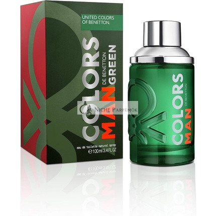 Benetton Green z United Colors Eau de Toilette Spray pre mužov 100ml