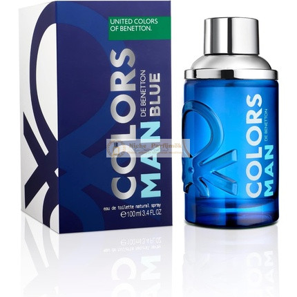 Benetton Modrá z United Colors Eau de Toilette pre mužov, 100ml