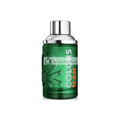 Benetton Colors Man Green Eau De Toilette Spray pre mužov, 60ml