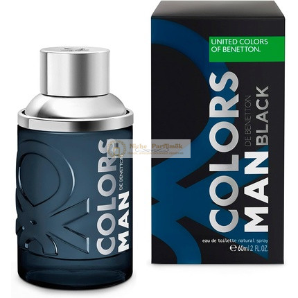 Benetton Black from United Colors Eau de Toilette pre mužov, 60ml