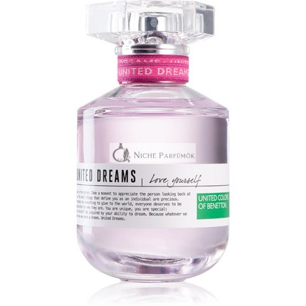 Benetton United Dreams pre ňu Love Yourself Eau de Toilette, 80 ml
