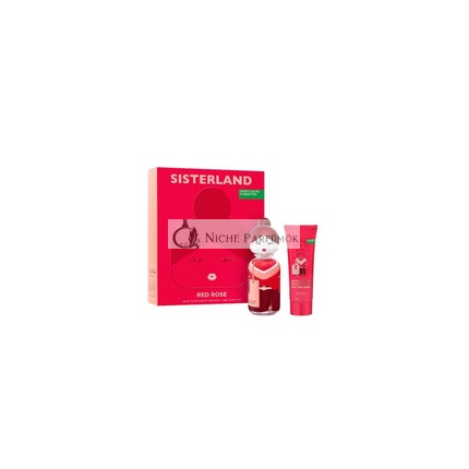 Benetton Sisterlan Red dámska vôňa, 80ml + 75ml - balenie 2 kusy