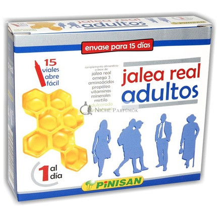 Pinisan Jalea Real pre dospelých, 15 ampúl