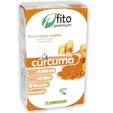 Pinisan Fitopremium Kurkuma 30 kapsúl