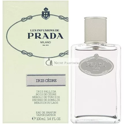 Prada Infusion D'Iris Cedre Homme Eau De Parfum Vaporizer, 100ml