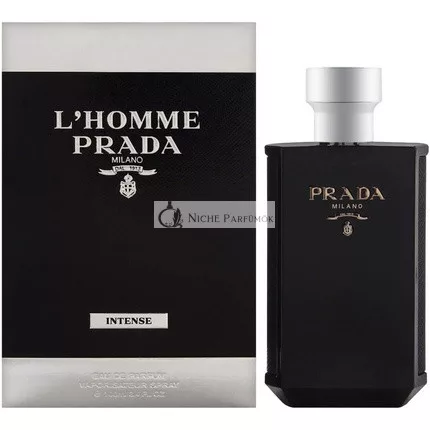 Prada L'Homme Intense Eau de Parfum Spray pre mužov, 100ml