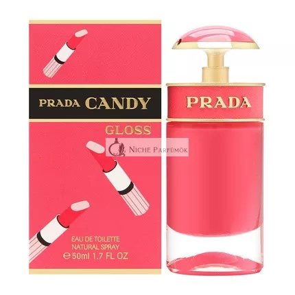Prada Candy Gloss Eau De Toilette Spray Nové V Balení 50ml