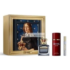   JPG Scandal Pour Homme Darčekový set 100ml EDT sprej + 10ml EDT sprej + 150ml deo sprej