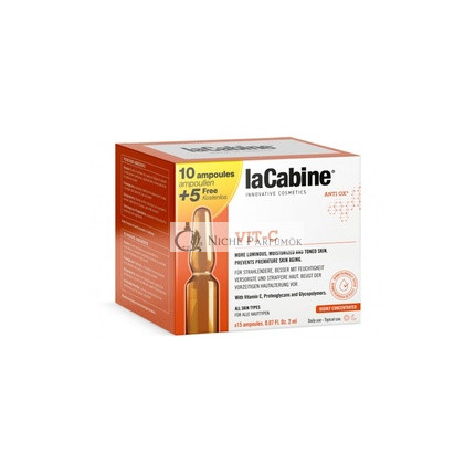 La Cabine Amp Fac Pack 10 5x2 Maska na tvár s vitamínom C, balenie 10