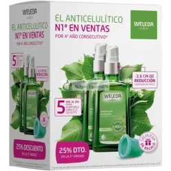   WELEDA Brezový Anti-Celulitídový Telový Olej, 100ml - Balenie 2 ks