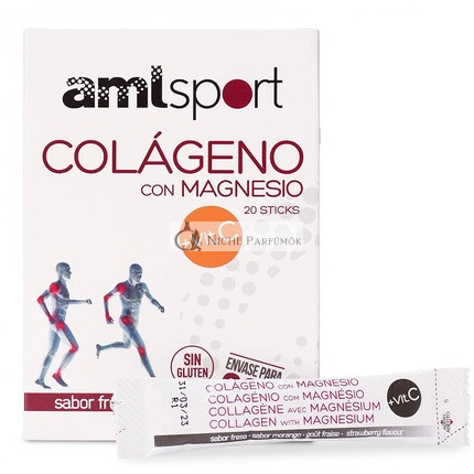 Amlsport Kolagén s horčíkom a vitamínom C 20 tyčiniek