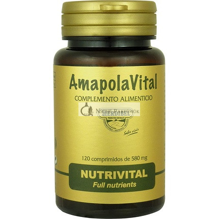 Nutricosmetics Herdibel Amapolavital 120 Tabliet