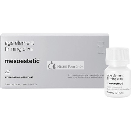 Mesoestetic Age Element Spevňujúci Elixír Tekutý Morský Kolagén s Peptidmi a Kyselinou Hyalurónovou, 30 ml