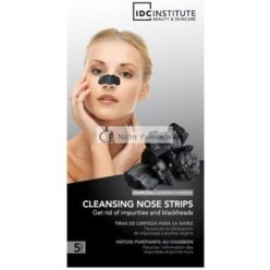   IDC INSTITUTE Aktív Uhlí Čistiace Nosové Pásiky 5 pásikov, 0.5g