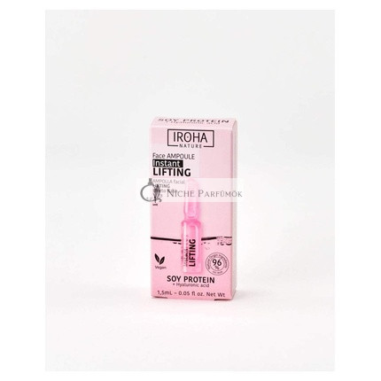 Iroha Nature Ampoule Okamžité Lifting a Proti Únave so Sójovým Proteínom a Kyselinou Hyalurónovou