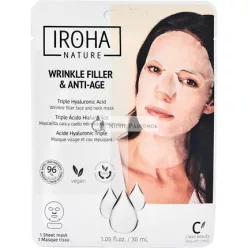   Iroha Nature Anti-Aging & Výplň Ráncový Listový Maska s Trojitým Hyalurónom