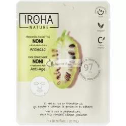   Iroha Nature Anti-Aging Maska na Tvár s Noni a Hyalurónovou Kyselinou