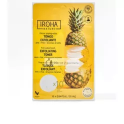 Iroha Unisex Exfoliačný Toner Predmočené Podložky 10 Ks