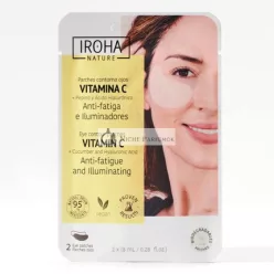   IROHA NATURE Očné hydratačné anti-aging náplasti s vitamínom C, uhorkou a hyalurónom